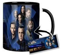 MasTazas Chicago PD Jason Beghe Jesse Lee Soffer Tracy Spiridakos Taza Ceramica Interior y Asa Negra