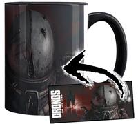 MasTazas Cronos The New Dawn Taza Interior y Asa Negra Ceramica Mug