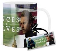 MasTazas Dances With Wolves Kevin Costner Taza Ceramica Mug