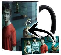 MasTazas Daniel Radcliffe Emma Watson Rupert Grint Taza Interior y Asa Negra Ceramica Mug