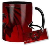MasTazas Diablo IV Lilith Taza Ceramica Interior y Asa Negra