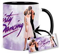 MasTazas Dirty Dancing Patrick Swayze Jennifer Grey Taza Ceramica Interior y Asa Negra