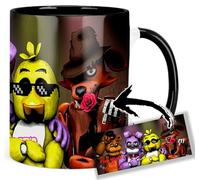 MasTazas Five Nights At Freddy's C Taza Interior y Asa Negra Ceramica Mug