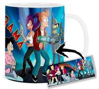 MasTazas Futurama Bender Philip J. Fry Turanga Leela Zapp Brannigan Taza Ceramica Mug