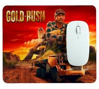 MasTazas Gold Rush Parker Schnabel Tony Beets Alfombrilla para Ordenador - 19x23cm