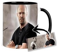 MasTazas Jason Statham Taza Ceramica Interior y Asa Negra