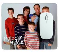 MasTazas Malcolm In The Middle Bryan Cranston Frankie Muniz Alfombrilla para Ordenador - 19x23cm