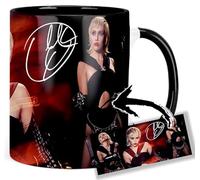 MasTazas Miley Cyrus A Taza Ceramica Interior y Asa Negra