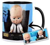 MasTazas The Boss Baby Taza Ceramica Interior y Asa Negra