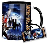 MasTazas The Evil Dead Army Of Darkness Ash Taza Ceramica Interior y Asa Negra