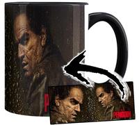 MasTazas The Penguin Colin Farrell Taza Interior y Asa Negra Ceramica Mug