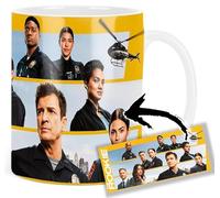 MasTazas The Rookie Nathan Fillion Richard Jones Melissa O'Neil Taza Ceramica Mug