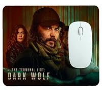 MasTazas The Terminal List Dark Wolf Taylor Kitsch Tom Hopper Alfombrilla para Ordenador - 19x23cm