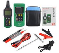 MASTECH MS6818 Probador de cables de red Probadores portátiles profesionales de cables y alambres Rastreador de cables Detector localizador de tuberías metálicas Probador rastreador de líneas (MS6818)