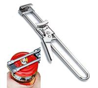 Master - Abridor de tarros y botellas, ajustable, multifuncional, de acero inoxidable, agarrador de tapa de tarro, manual, accesorios de cocina