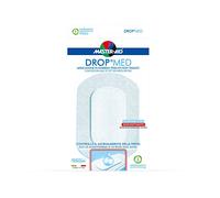 MASTER AID Drop Med, blanco/azul, 10,5 x 15 cm, 5 unidades