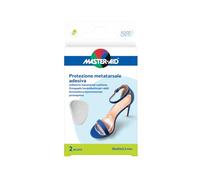 Master Aid Footcare metatarso - Protección metatarsiana - Almohadillas metatarsianas de mujer de gel - Zona plantar - 1 Paquete de 2 unidades - 95 x 63 x 2,5 mm