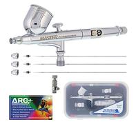Master Airbrush G233 Aerógrafo multiusos de precisión, con alimentación por gravedad