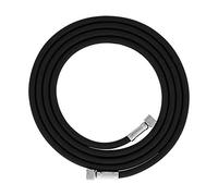 Master Airbrush Premium - Manguera de nailon trenzado para aerógrafo con ajuste estándar de 1/8" (puede variar el color de la manguera)