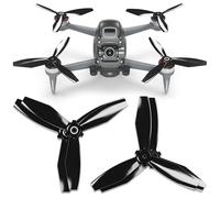 Master Airscrew Hélices Ludicrous para DJI FPV - Negro, 4 piezas