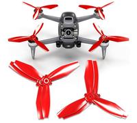 Hélices Master Airscrew Ludicrous para DJI FPV - Rojo, 4 piezas