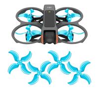 Master Airscrew Hélices Stealth compatibles con DJI Avata 2 - Azul, 4 Piezas