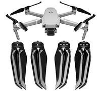 Master Airscrew Hélices Stealth compatibles con DJI Mavic 2 - Negro, 4 piezas