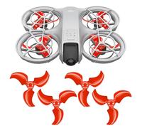 Master Airscrew Hélices Stealth compatibles con DJI Neo - Rojo, 4 Piezas