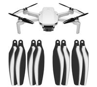 Master Airscrew Hélices Stealth para DJI Mini 2, Mini 2 SE, Mini SE & Mini 4K - Negro, 4 hélices en juego