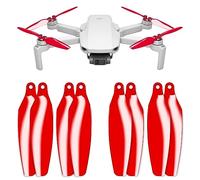 Master Airscrew Hélices Stealth para DJI Mini 2, Mini 2 SE, Mini SE & Mini 4K - Rojo, 4 hélices en juego