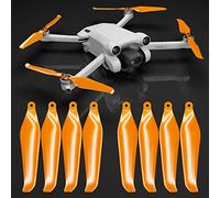 Master Airscrew Hélices Stealth para DJI Mini 3 Pro & Mini 4 Pro - Naranja, 4 hélices en Juego