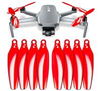 Master Airscrew Hélices Stealth para Hubsan Zino Mini Pro & SE - Rojo, 4 hélices en Juego