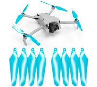 Master Airscrew Hélices Super Stealth para dji Mini 4 Pro & Mini 3 Pro - Azul, 4 hélices en Juego