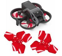 Master Airscrew Hélices Upgrade de 3-palas para DJI Avata - Rojo, 4 Piezas