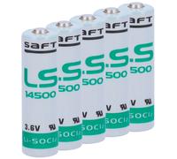 MASTER BATTERY 10XBATT-LS14500-S Saft - Pack de pilas AA / LS14500 - Voltaje 3.6 V - Litio / 10 Unidades - Capacidad nominal 260