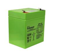 MASTER BATTERY BATT-1250-U Upower - Batería recargable - Tecnología plomo ácido AGM - Voltaje 12 V - Capacidad 5.0 Ah - 107 x 90