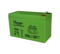 MASTER BATTERY BATT1270-U Upower - Batería recargable - Tecnología plomo ácido AGM - Voltaje 12 V - Capacidad 7.0 Ah - 93.5 x 15