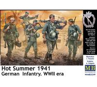 Master Box 35249 1/35 Figuras Soldados Alemanes 1941 Hot Summer - Nuevo
