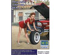 Master Box mb24017 - Figuras de Pin Up Series.A Short Stop Kit (Importación USA)