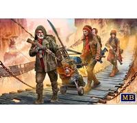 Master Box MB24078 - 1:24 El Último Puente. Serie Post Apocalíptica. - Nuevo