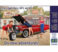 Master Box MB24082 - 1:24 The Legendary 60's Series. On Nuevo Adventures Nuevo