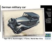Master Box Mb35100 - 1/35 Germ. Militar Coche Tipo 170V Coche Turismo - Nuevo