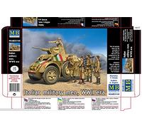 Master Box MB35144 - Maqueta de Hombre Militar Italiano, WWII era