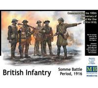 Masterbox - Infantería Británica Escala 1/35, Batalla del Somme, 1916 # 35146