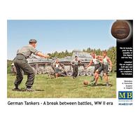 MasterBox MB35149-1/35 tripulación del Tanque alemán, el fútbol en el recreo, Figurensatz