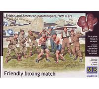 Master Box MB35150 - 1/35 Friendly Boxeo Match.brit Amer.paratro - Nuevo