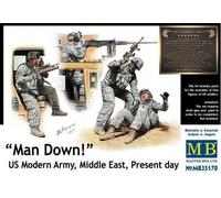 Master Box MB35170 - 1/35 Man Down U. S. Moderno Ejército, Oriente - Nuevo