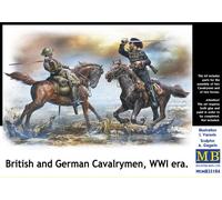 Master Box MB35184 - 1/35 British And Alemán Cavalrymen, Gmi Era - Nueva