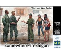 Master Box MB35185 - 1/35 en Algún Lugar En Saigon, Vietnam War Series - Nuevo