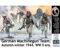 Master Box MB35220-1 :3 5 Alemán Machinegun Team. Autumn-Winter 1944. WWII